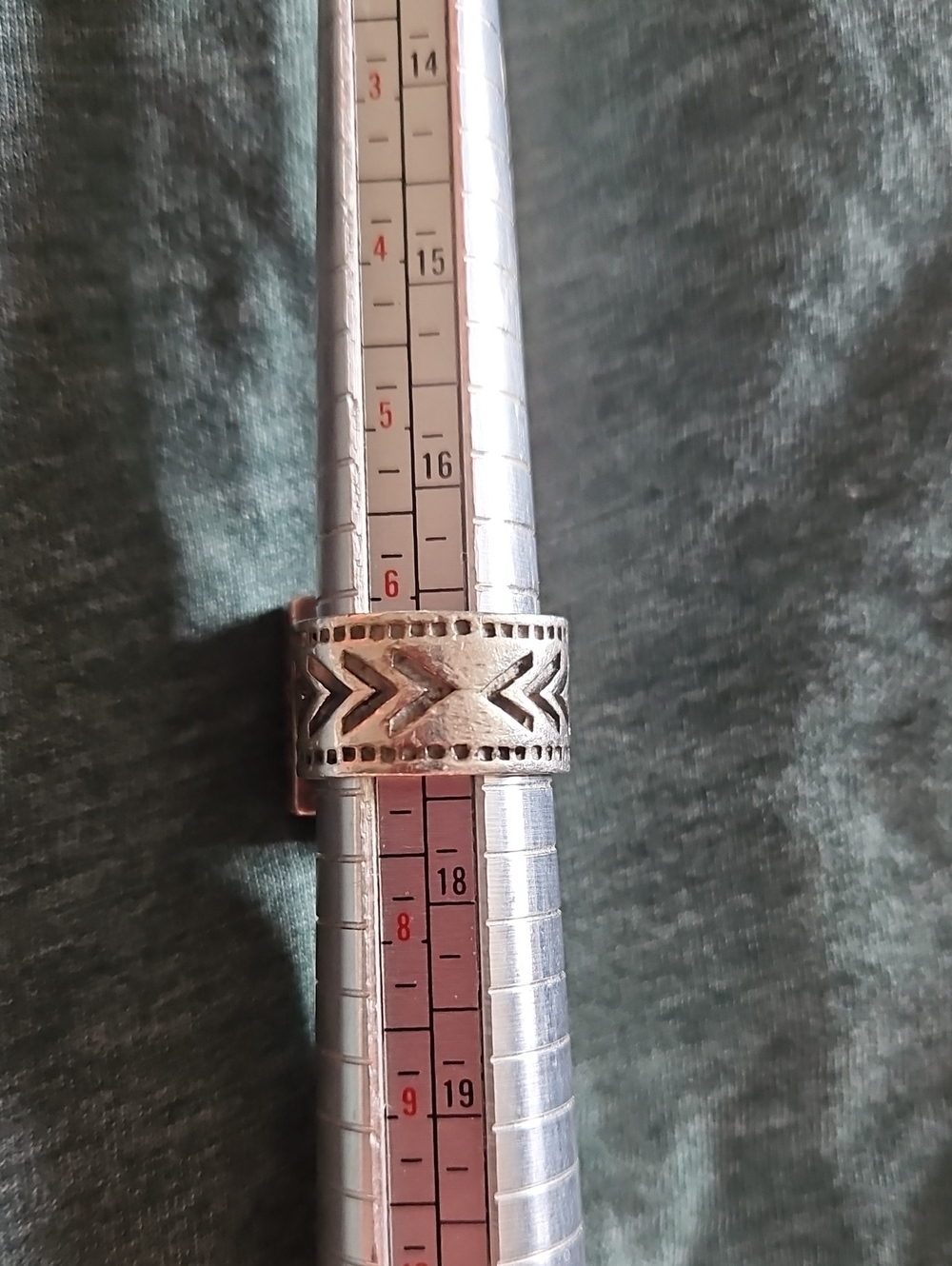Silpada Turquoise Square Ring - Size 7 - Picture 2 of 4